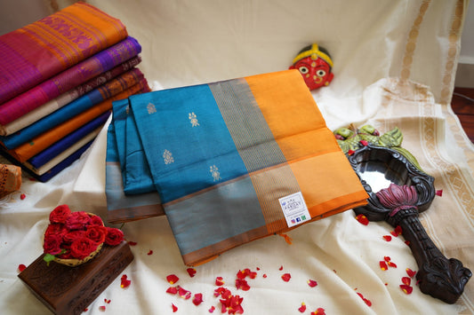 Kanchi Semi Silk Cotton Saree PC12228