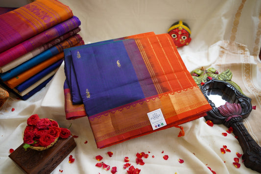 Kanchi Semi Silk Cotton Saree PC12217