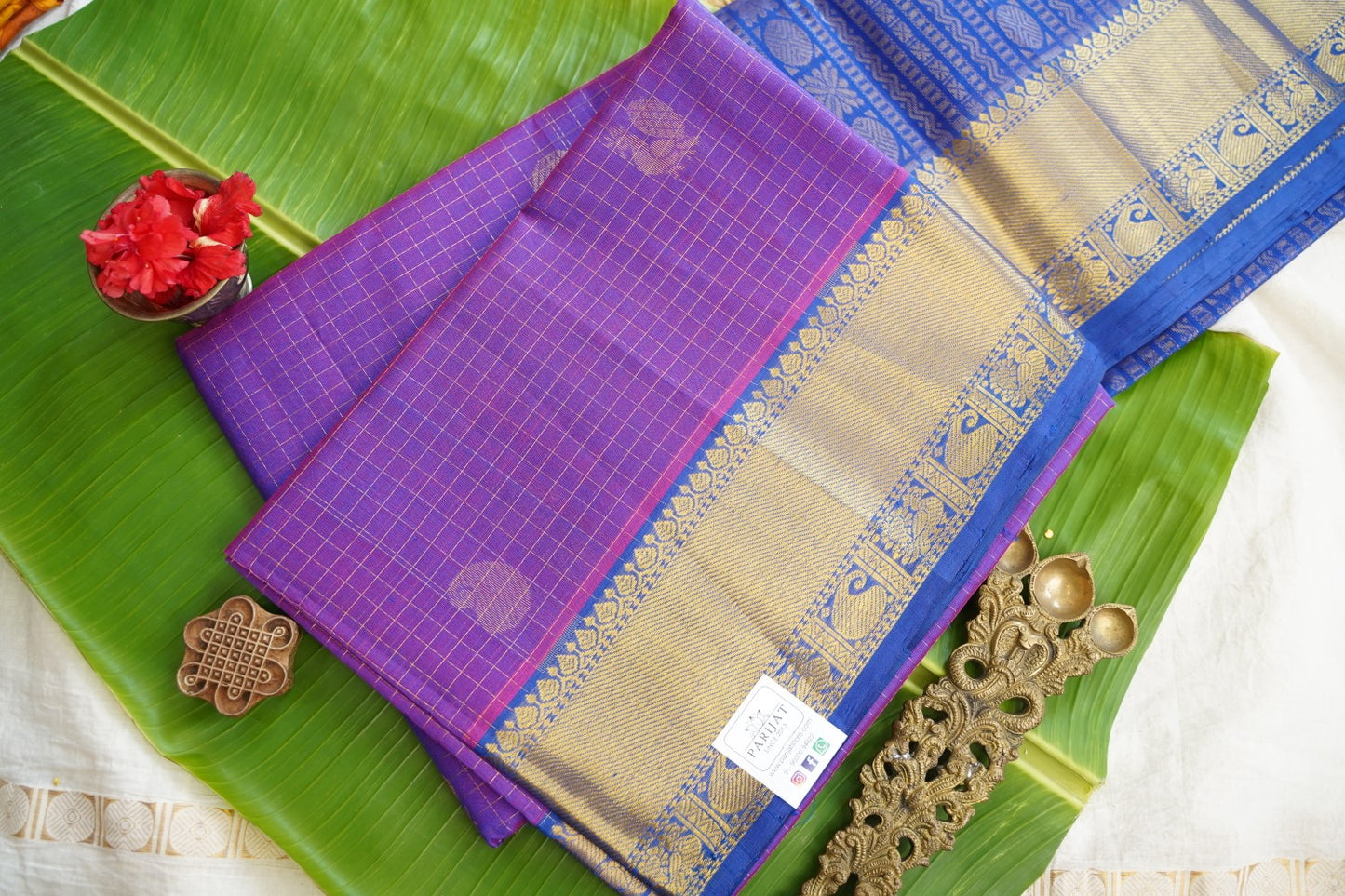 Kanchi Handloom Silk Cotton Saree PC17519
