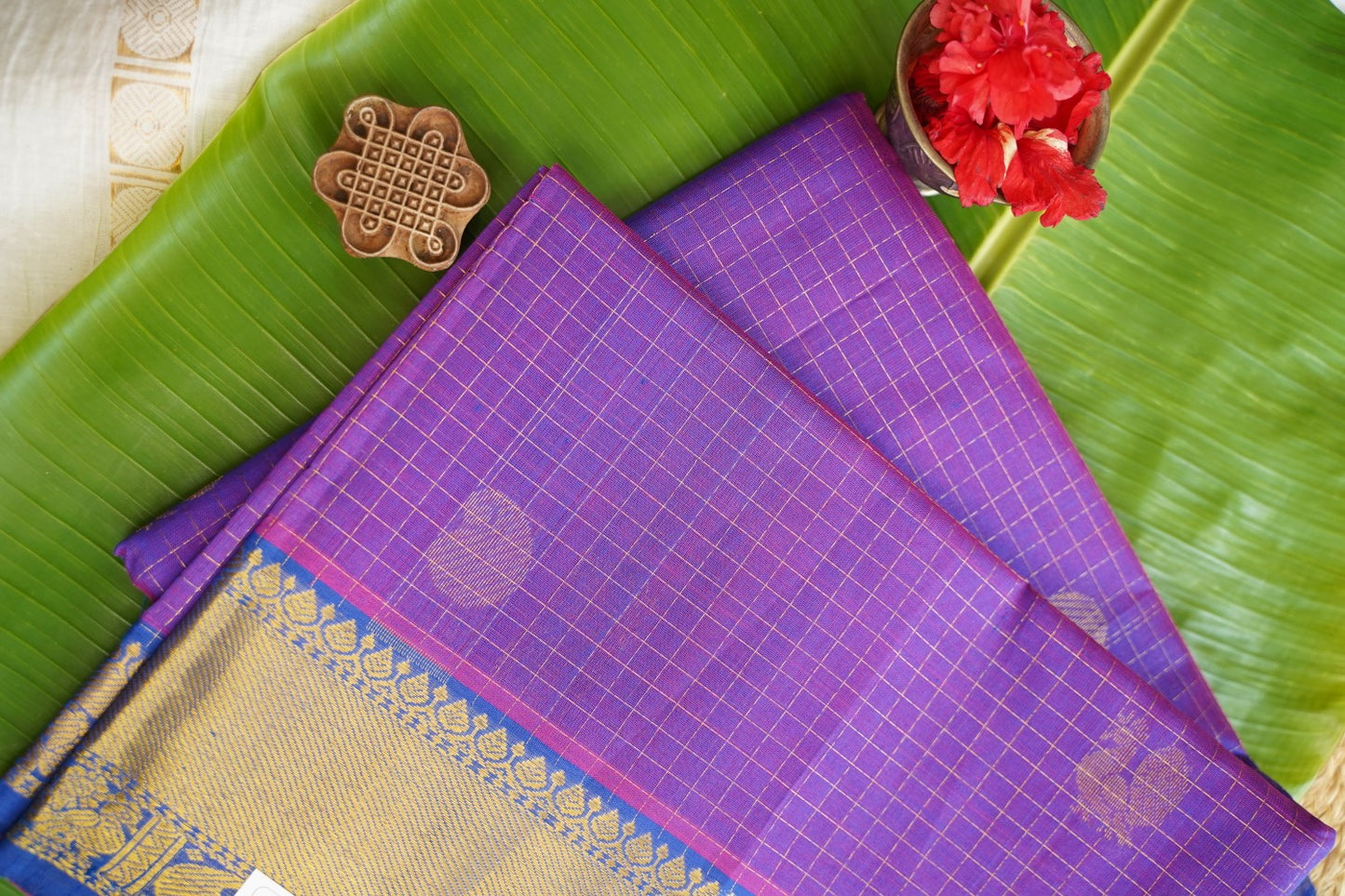 Kanchi Handloom Silk Cotton Saree PC17519