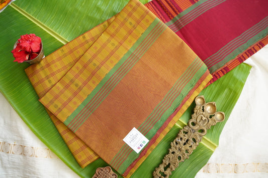 Kanchi Handloom Silk Cotton Saree PC17517