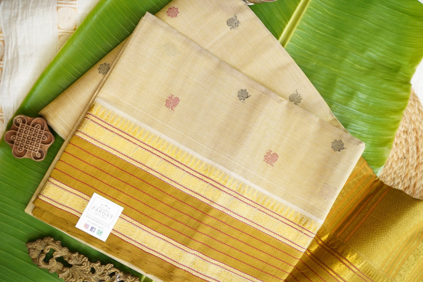 Kanchi Handloom Silk Cotton Saree PC17516