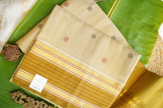 Kanchi Handloom Silk Cotton Saree PC17516
