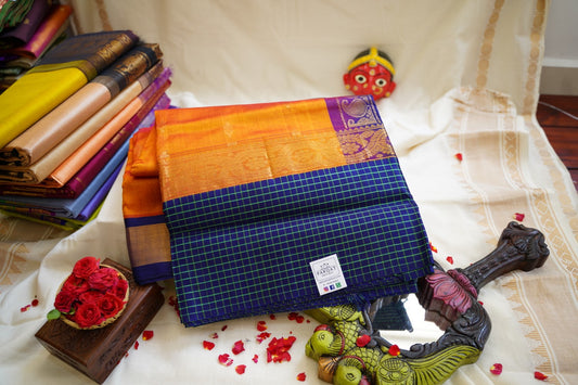 Kanchi Handloom Silk Cotton Saree PC12276