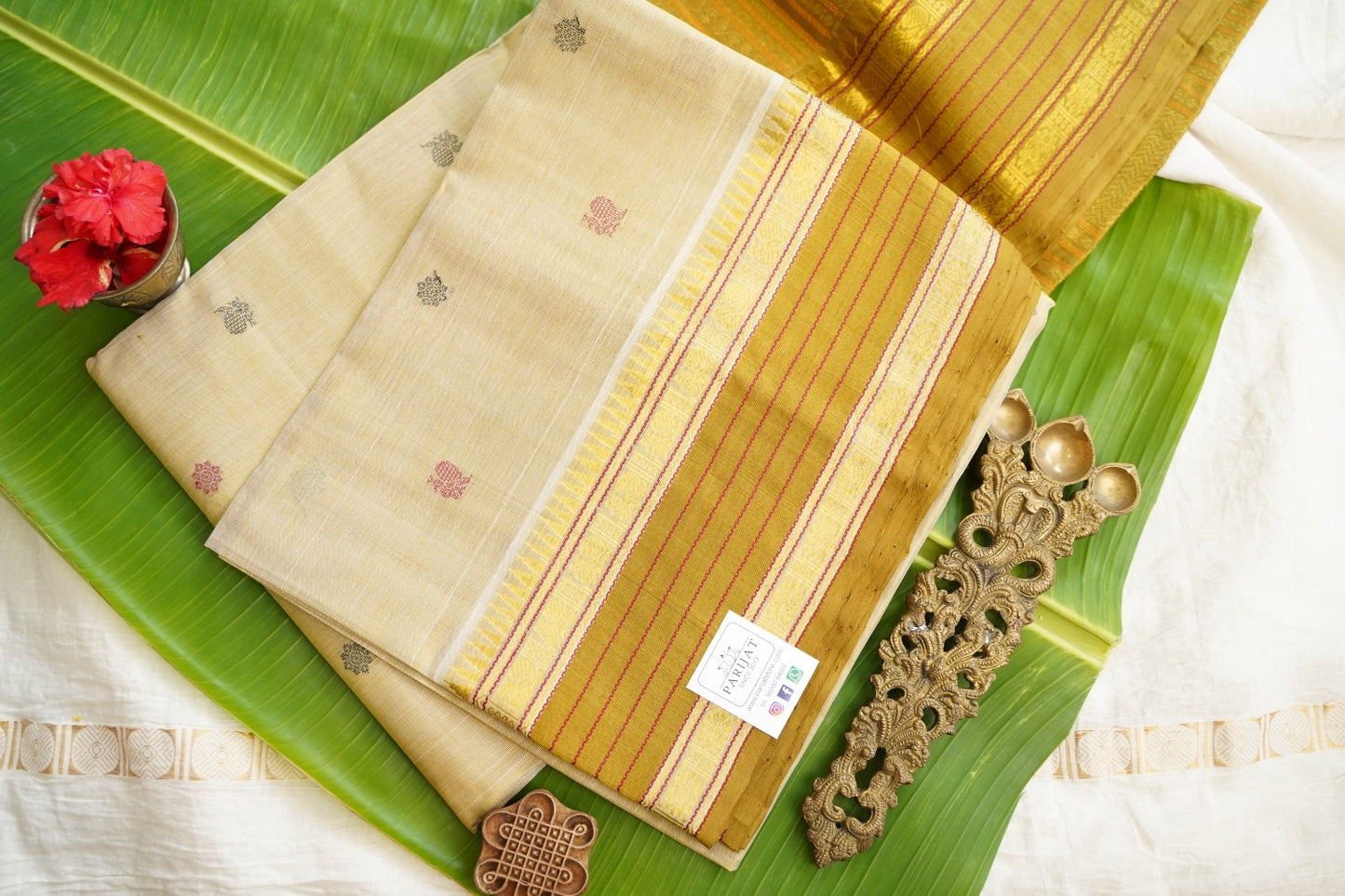 Kanchi Handloom Silk Cotton Saree PC17516