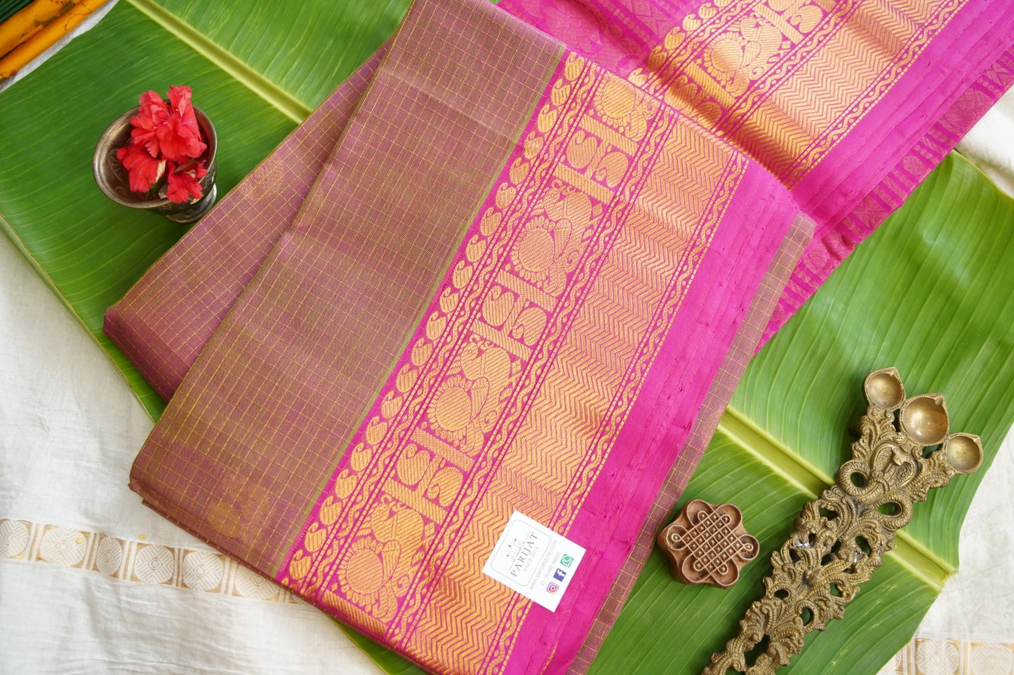 Kanchi Handloom Silk Cotton Saree PC17515