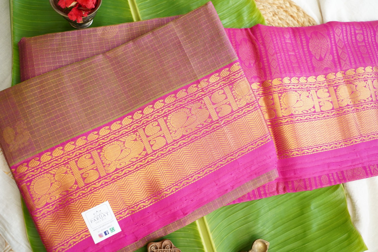 Kanchi Handloom Silk Cotton Saree PC17515