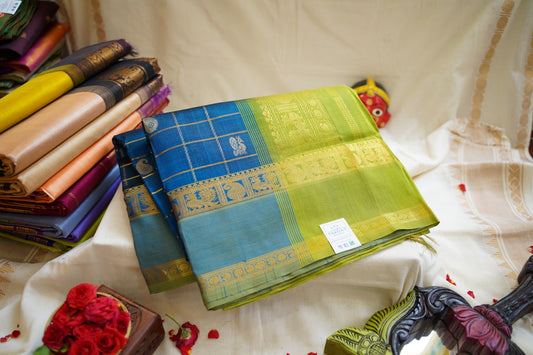 Kanchi Handloom Silk Cotton Saree PC12301