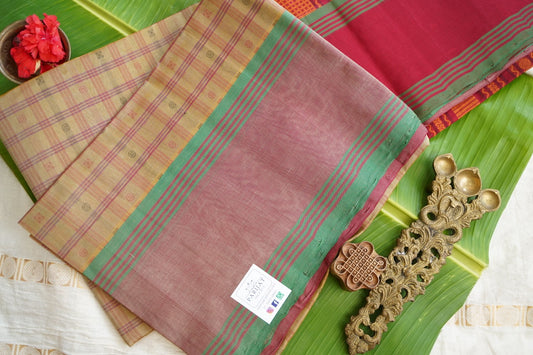 Kanchi Handloom Silk Cotton Saree PC17520