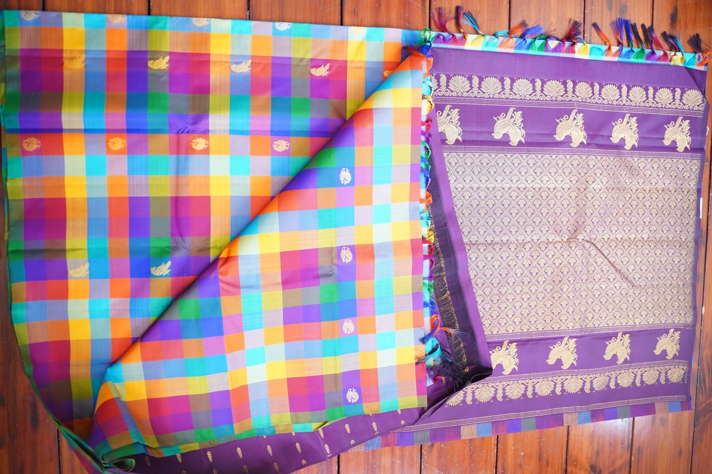 Pure Kanchi Silk Saree Pc16494
