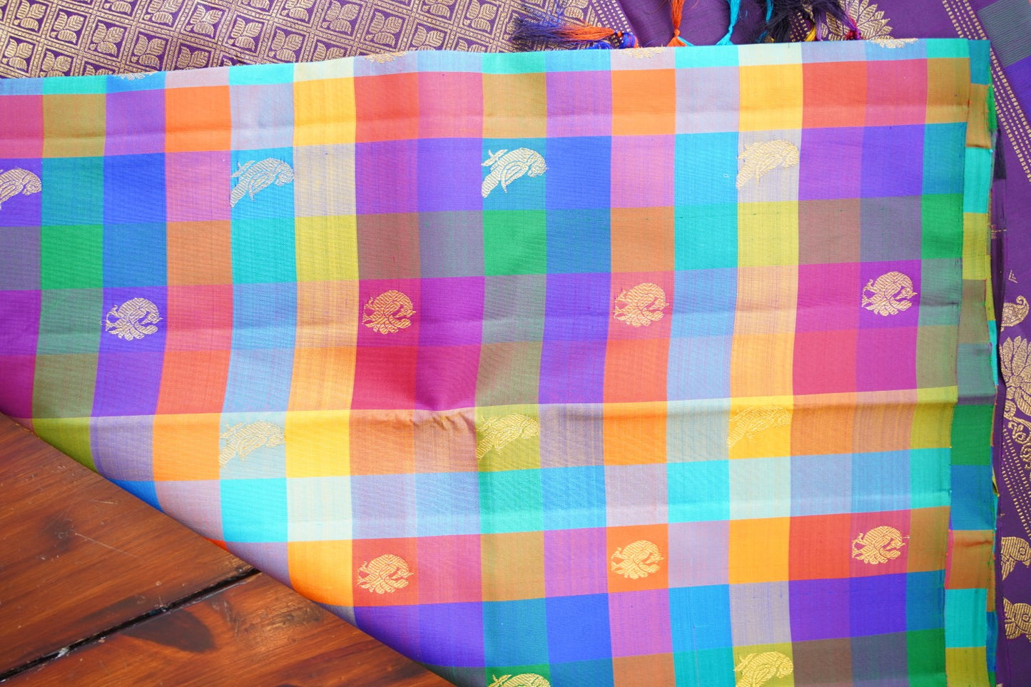 Pure Kanchi Silk Saree Pc16494