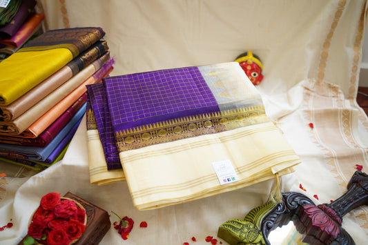Kanchi Handloom Silk Cotton Saree PC12292