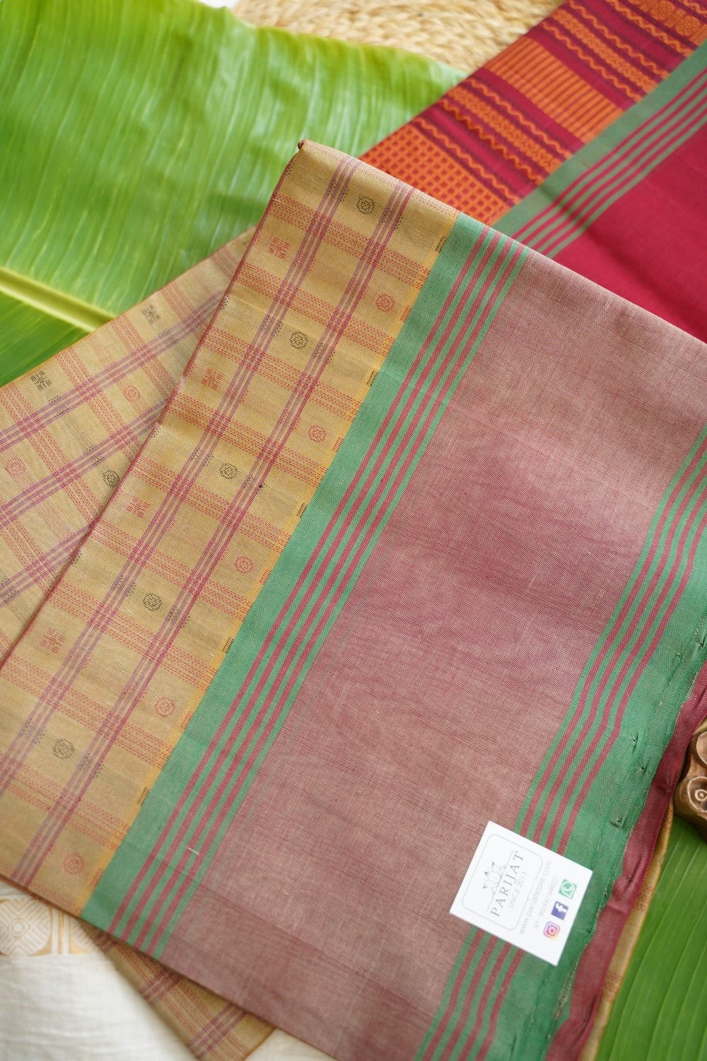 Kanchi Handloom Silk Cotton Saree PC17520
