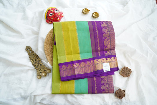 Kanchi Handloom Silk Cotton Saree PC15211