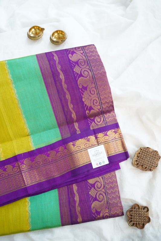 Kanchi Handloom Silk Cotton Saree PC12251