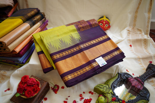 Kanchi Handloom Silk Cotton Saree PC12251