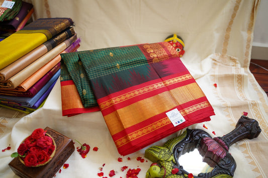Kanchi Handloom Silk Cotton Saree PC12256