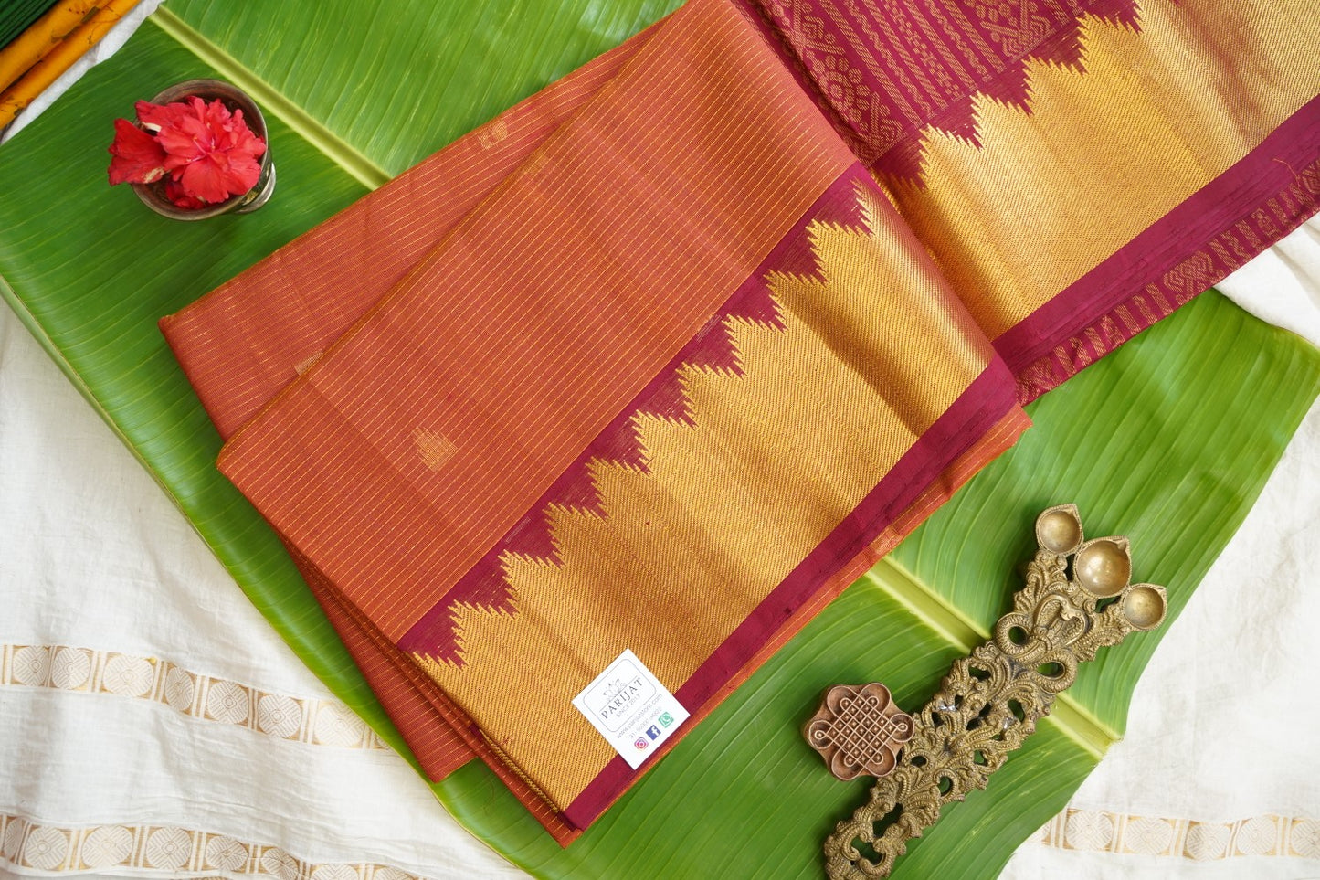 Kanchi Handloom Silk Cotton Saree PC17512