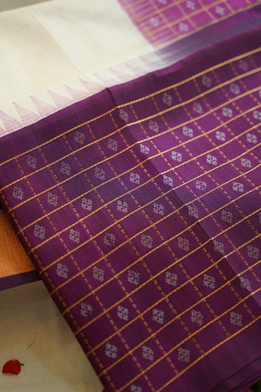 Kanchi Handloom Silk Cotton Saree PC12242
