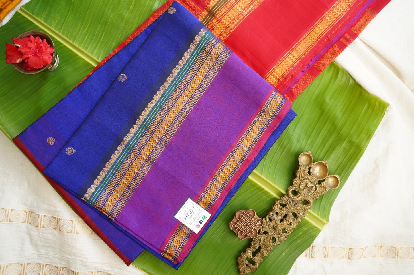 Kanchi Handloom Silk Cotton Saree PC17511