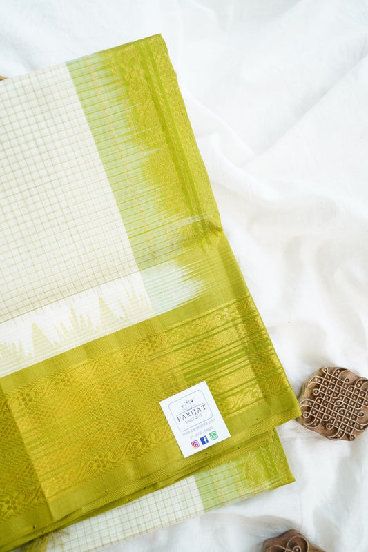 Kanchi Handloom Silk Cotton Saree PC15217