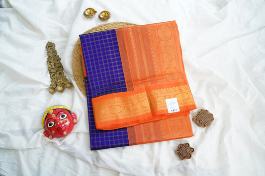 Kanchi Handloom Silk Cotton Saree PC15218