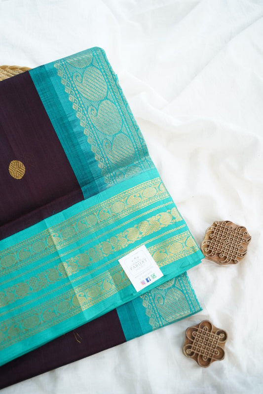 Kanchi Handloom Silk Cotton Saree PC15219