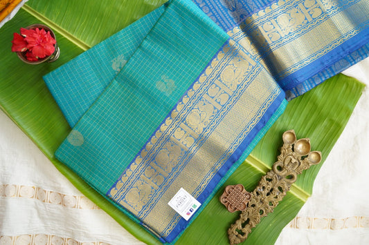 Kanchi Handloom Silk Cotton Saree PC17510