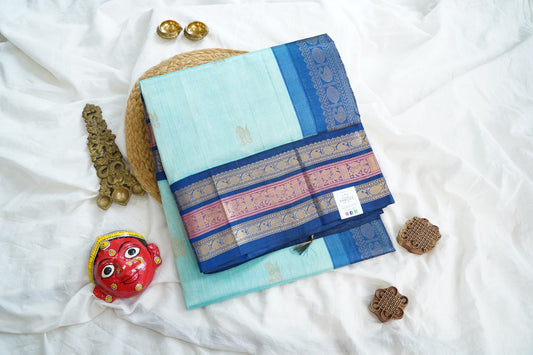 Kanchi Handloom Silk Cotton Saree PC15198