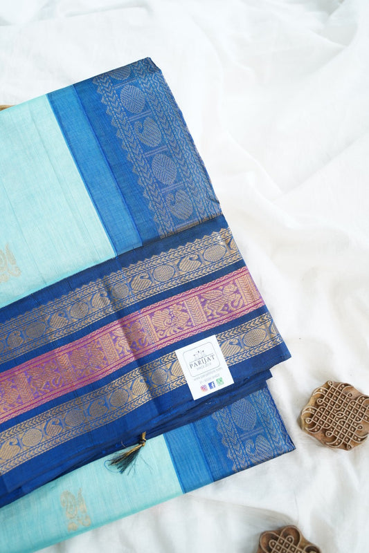 Kanchi Handloom Silk Cotton Saree PC12300