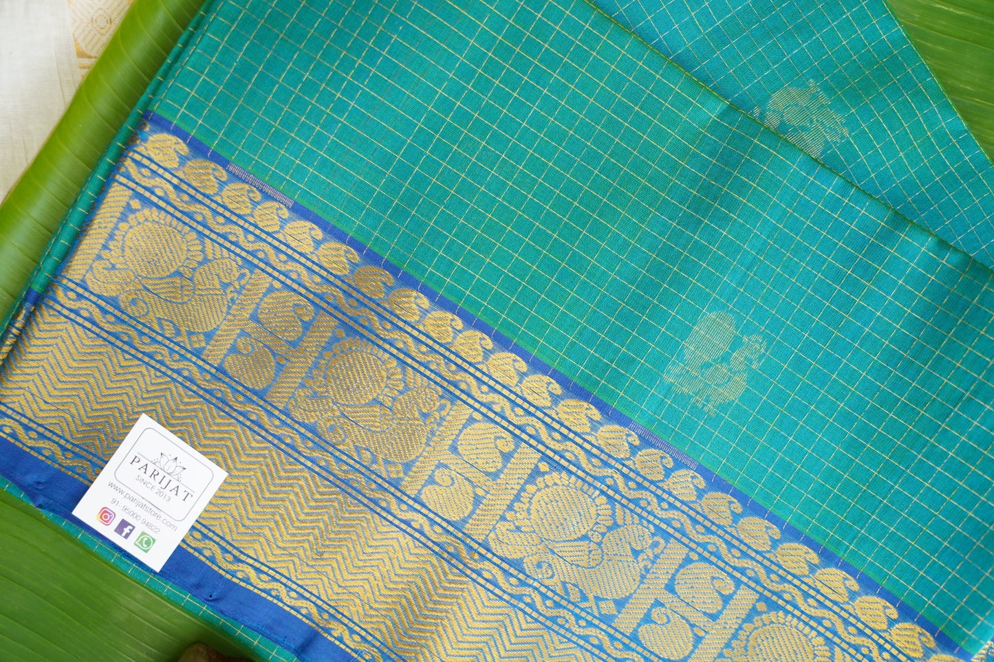 Kanchi Handloom Silk Cotton Saree PC17510