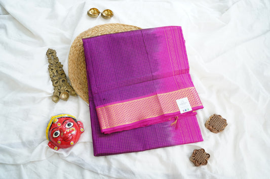 Kanchi Handloom Silk Cotton Saree PC12266