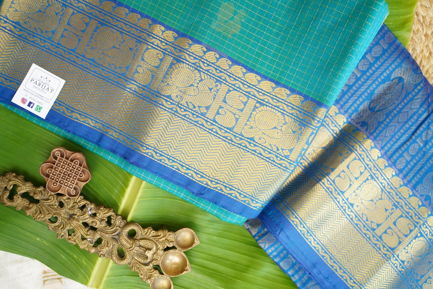 Kanchi Handloom Silk Cotton Saree PC17510