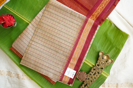 Kanchi Handloom Silk Cotton Saree PC17509