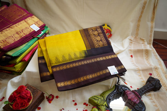 Kanchi Handloom Silk Cotton Saree PC12285