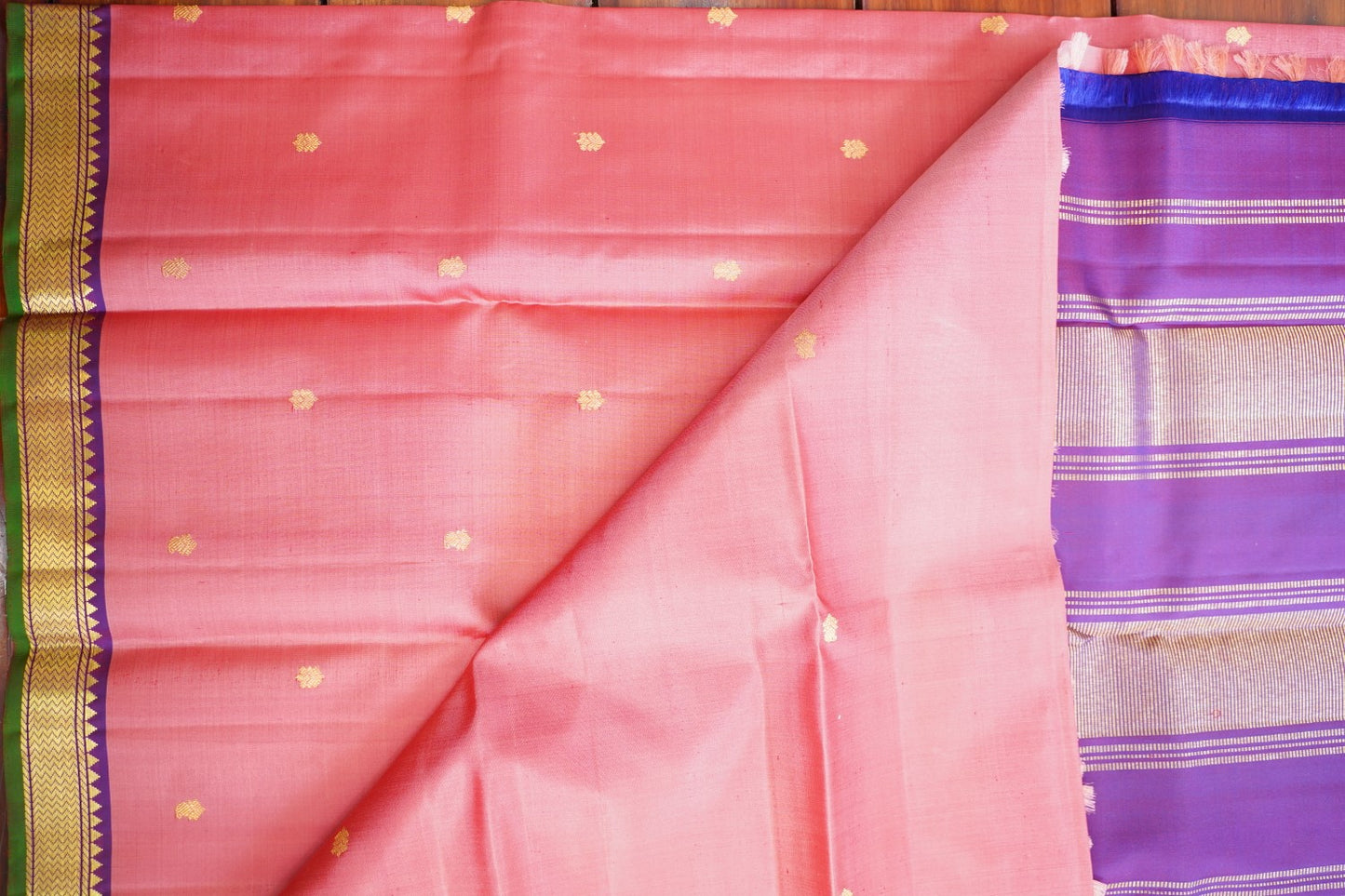 Pure Kanchi Silk Saree Pc16490