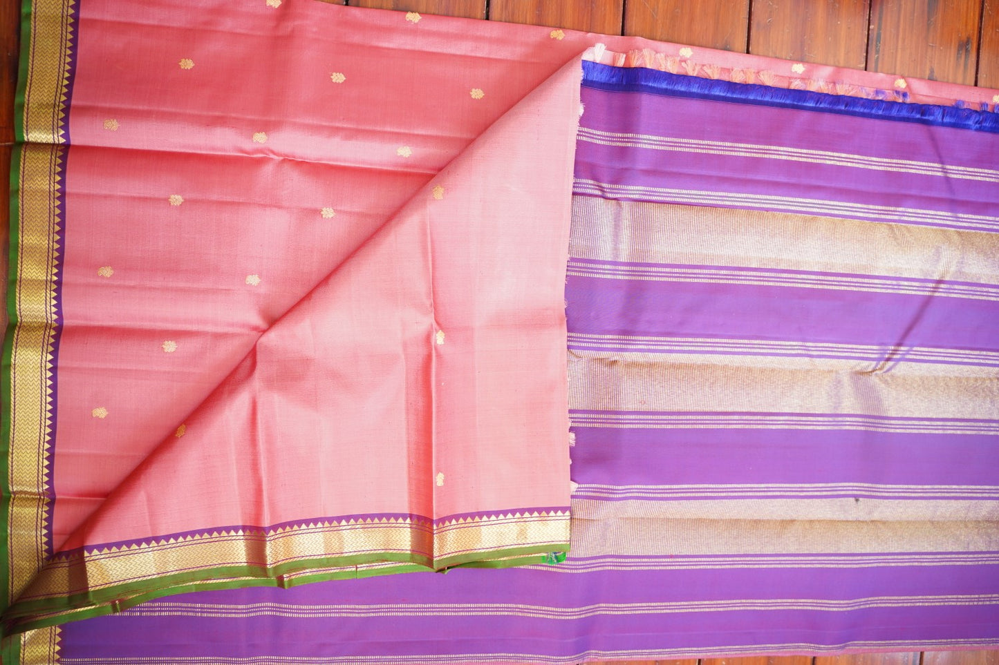 Pure Kanchi Silk Saree Pc16490