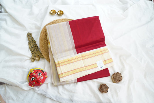 Kanchi Handloom Silk Cotton Saree PC15208