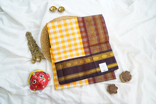 Kanchi Handloom Silk Cotton Saree PC15190