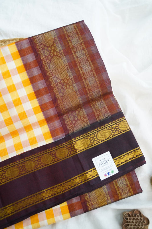 Kanchi Handloom Silk Cotton Saree PC15190