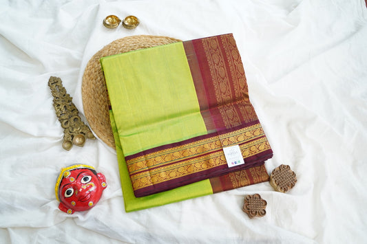 Kanchi Handloom Silk Cotton Saree PC15177