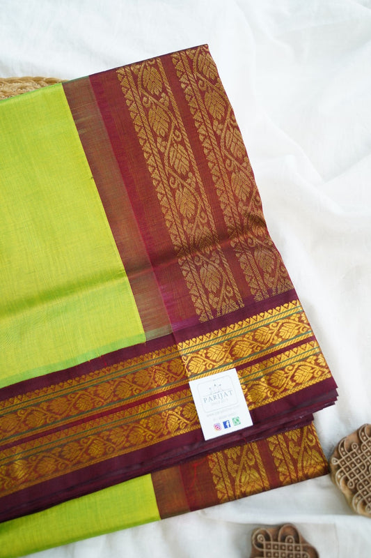 Kanchi Handloom Silk Cotton Saree PC15177