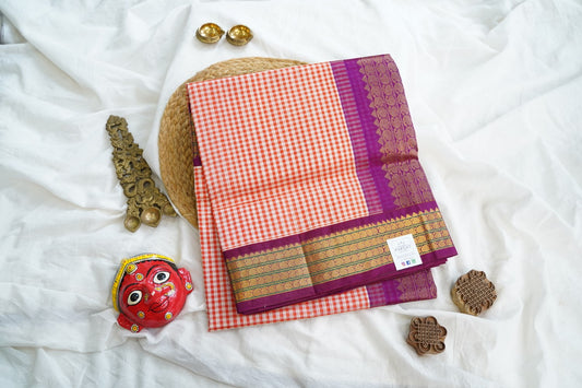 Kanchi Handloom Silk Cotton Saree PC15181