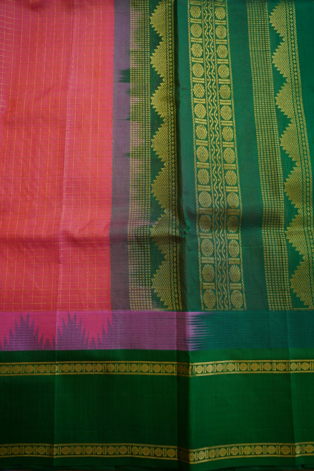 Kanchi Handloom Silk Cotton  PC12411