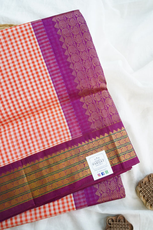 Kanchi Handloom Silk Cotton Saree PC15181