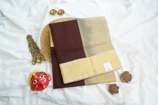 Kanchi Handloom Silk Cotton Saree PC15182