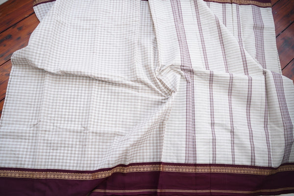 Chettinad handloom Cotton Saree PC16550