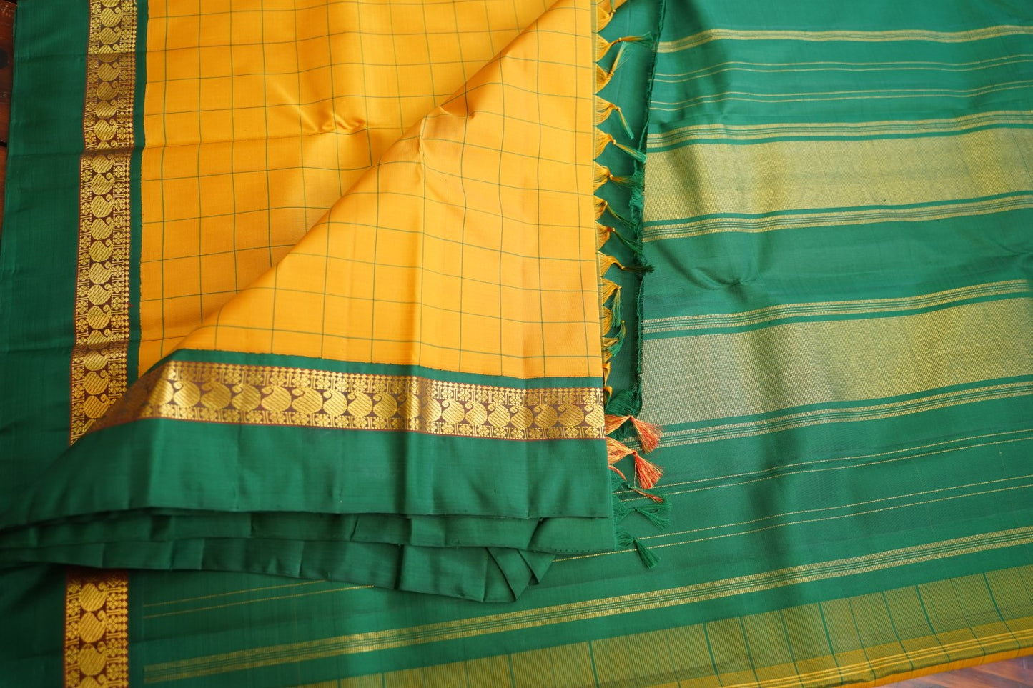 Pure Kanchi Silk Saree PC17493