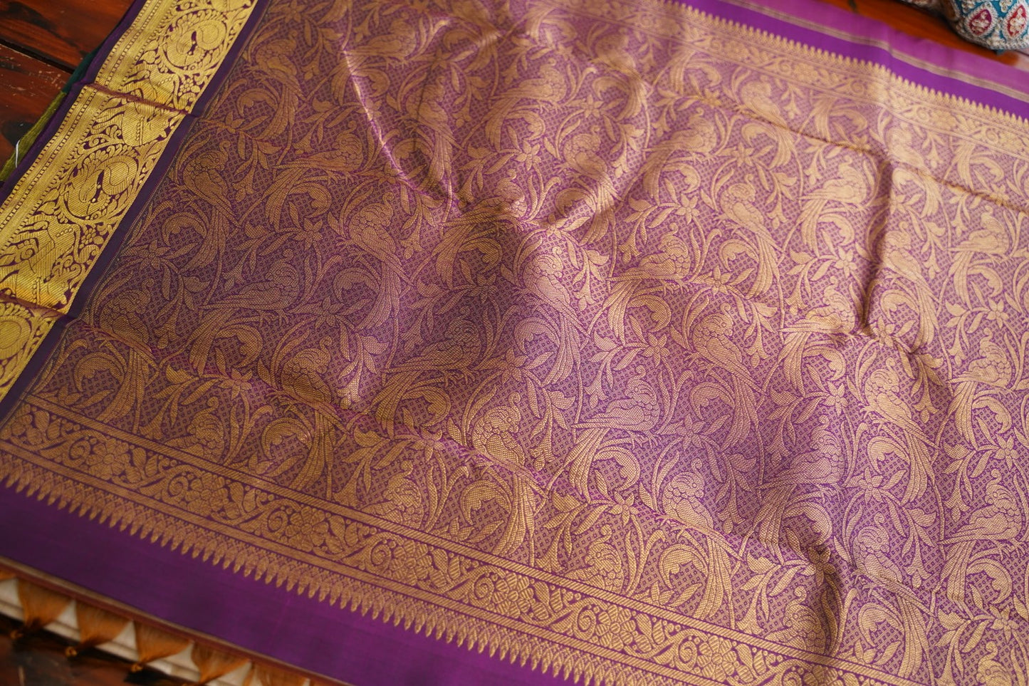 Pure Kanchi Silk Saree Pc17524