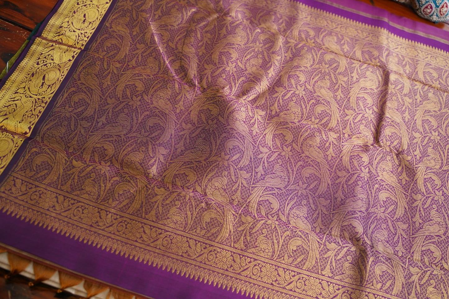 Pure Kanchi Silk Saree Pc17524